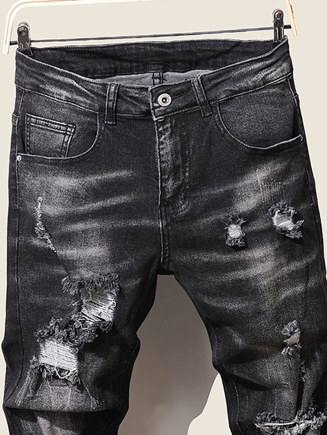 Casual Distressed Jeans