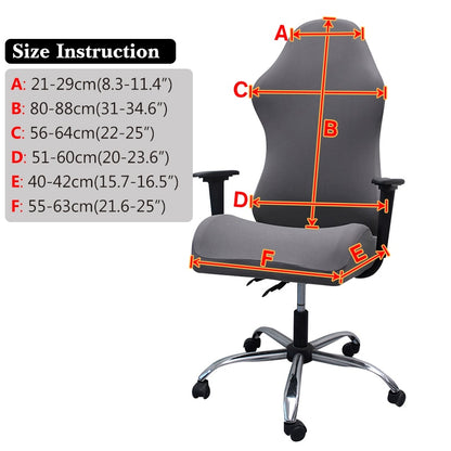 4 Piece Gaming Chair Covers