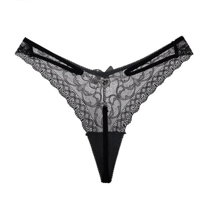 Solid Chain V Panties