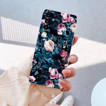 Samsung Marble Painted Silicone Case