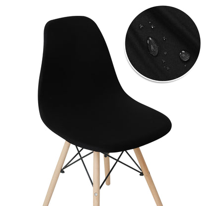 Solid Color Shell Chair Cover