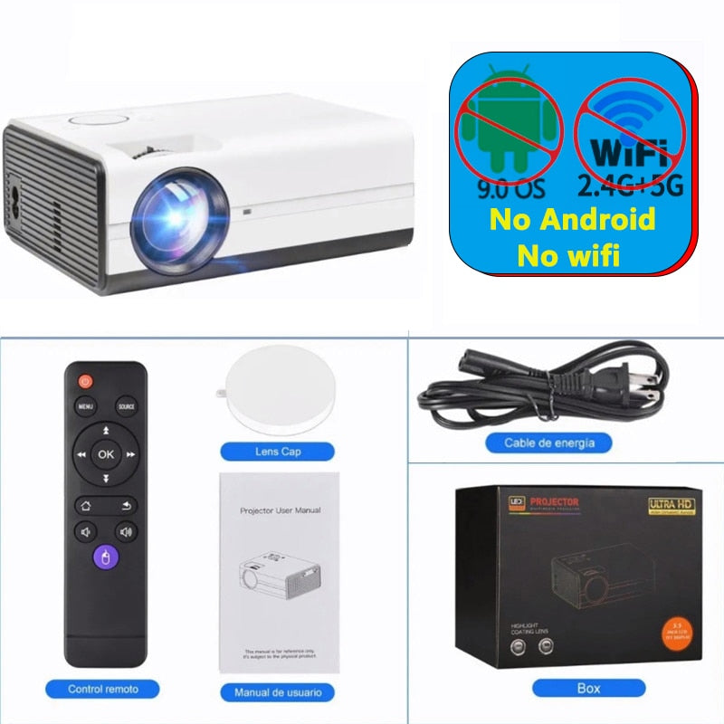 DITONG 1080P LED Mini Projector