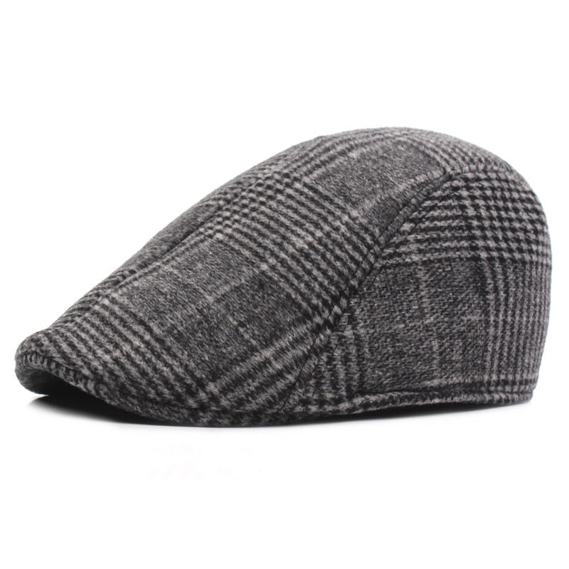 Plaid Blinder Hat