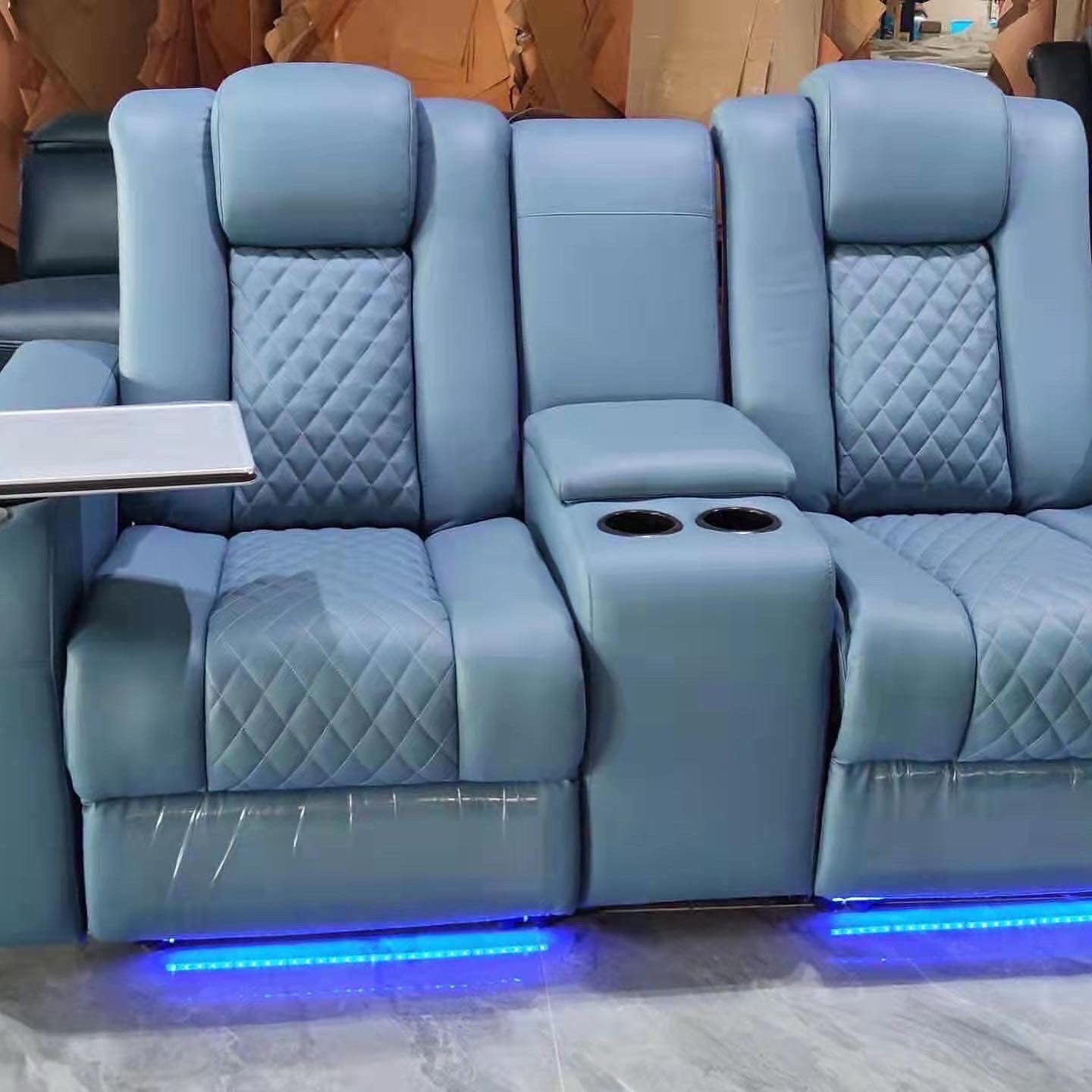 Italian Leather Electric Cinema Recliners