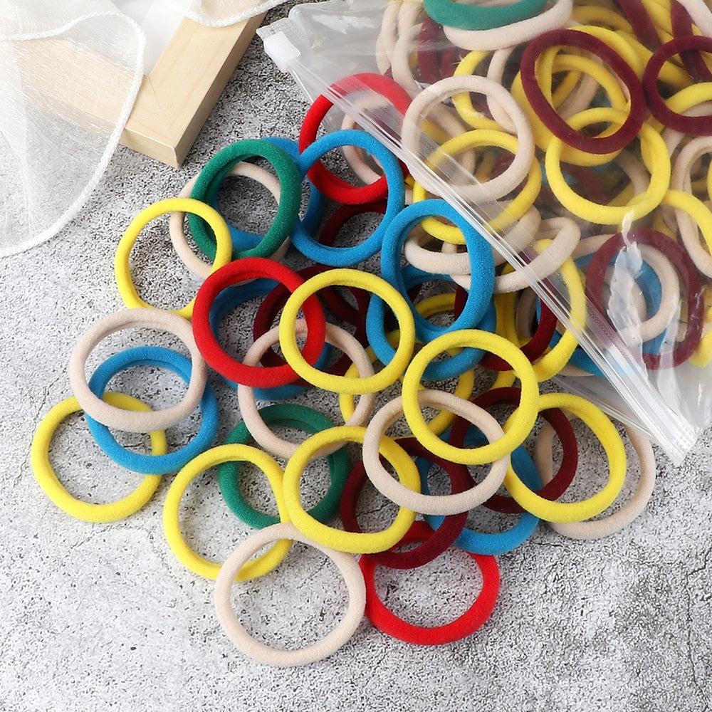 50 Piece Elastic Hair Bands