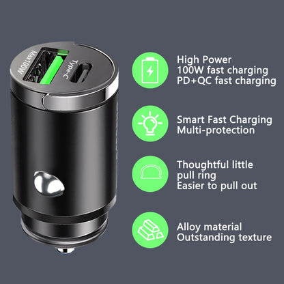 100w Pull Ring Car Charger