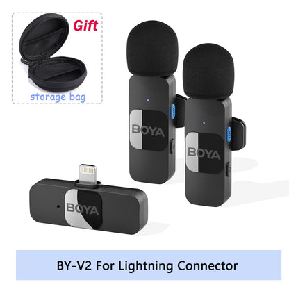 BOYA BY-V Wireless Mini Microphone for iPhone