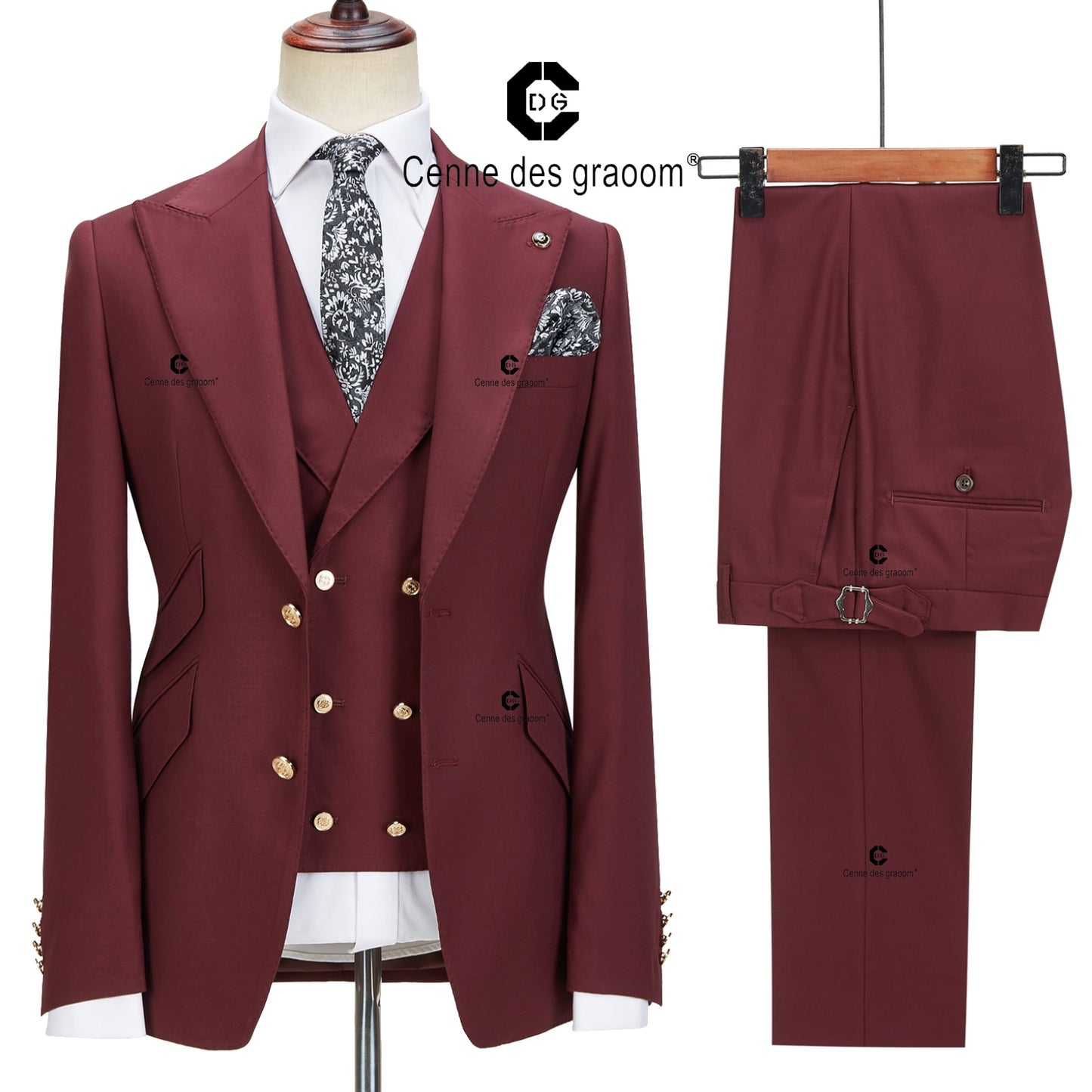 Slim Fit 3 Piece Suit