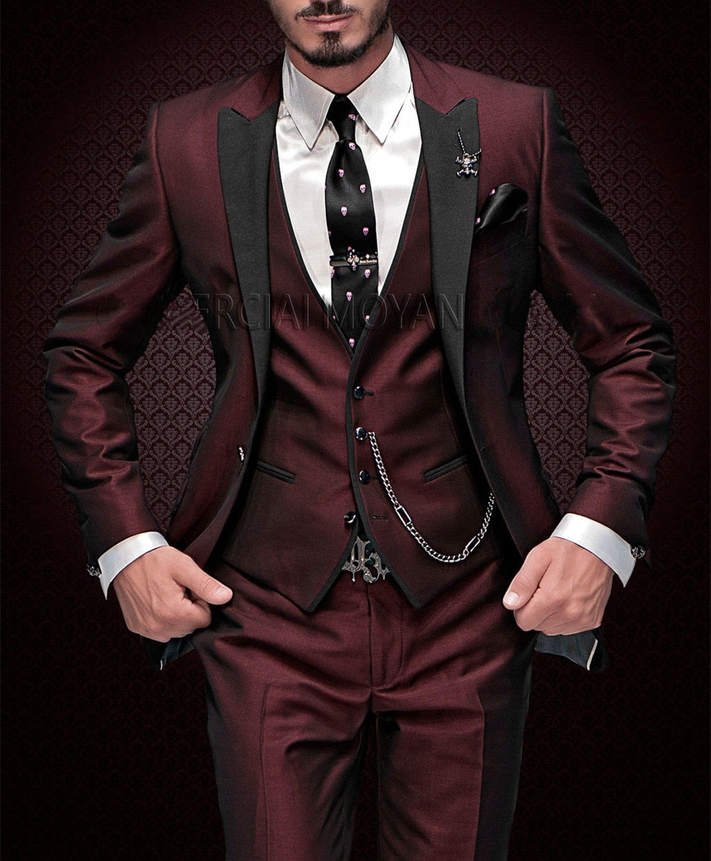 Peak Lapel Groom Tuxedo
