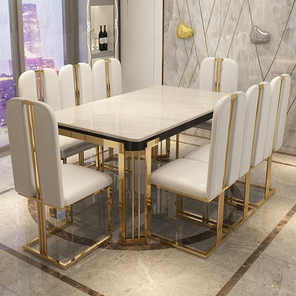 Nordic Luxury Marble Dining Table