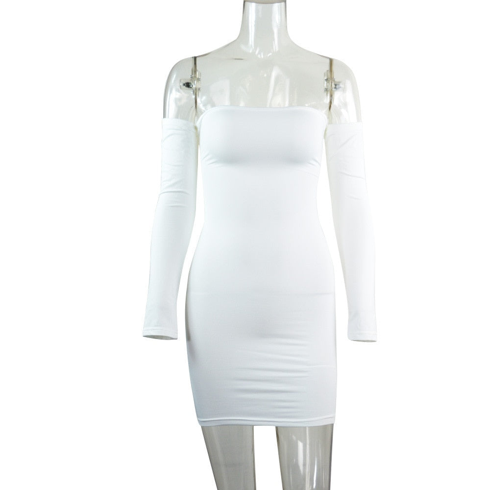 Strapless Club Dress