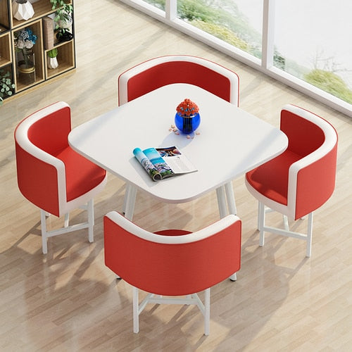 Modern Round Dining Table Set
