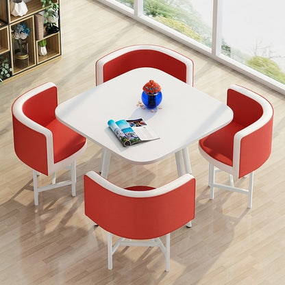 Modern Round Dining Table Set