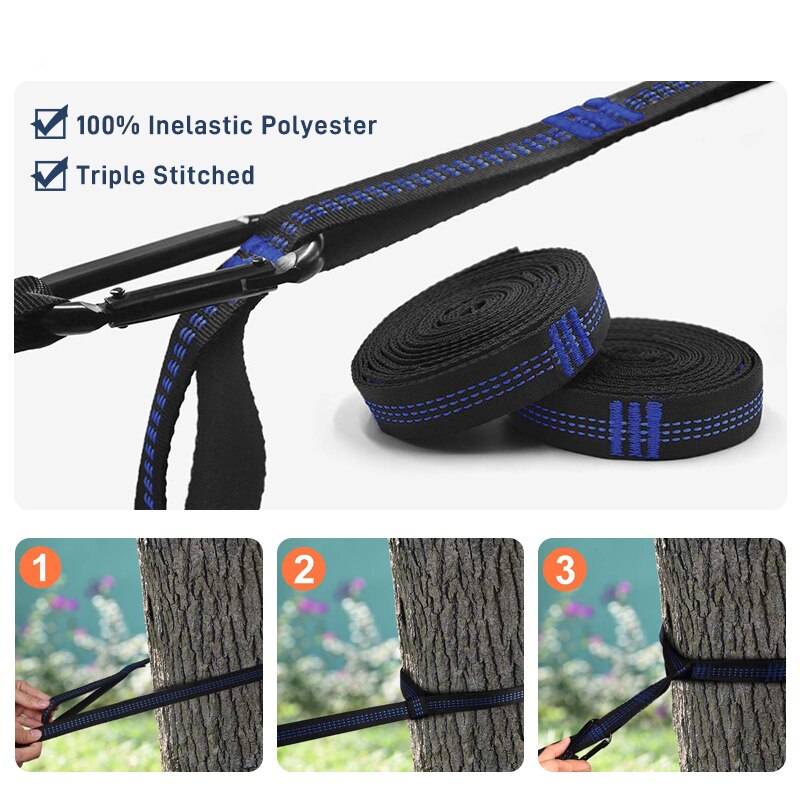 220x90cm Single Camping Hammock