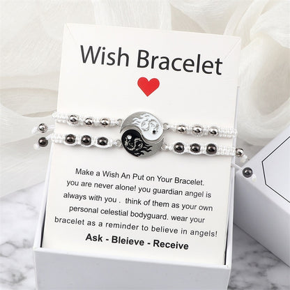 Yin/Yang Tai Chi Bracelet