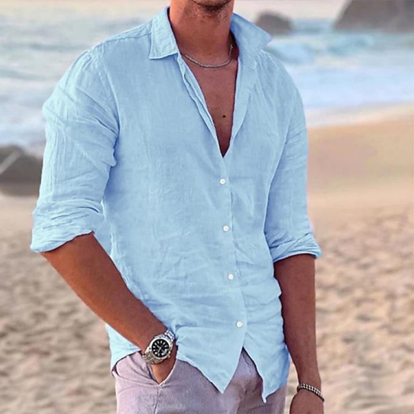 RS Loose Linen Shirt