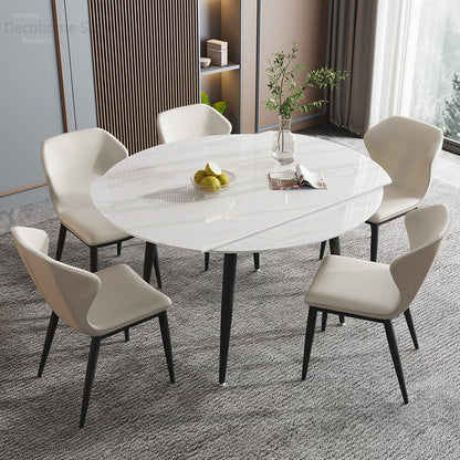 Luxury Round Dining Table Set
