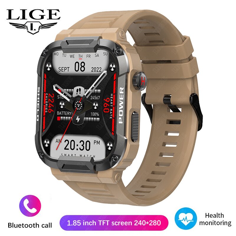 LIGE Smart Military Watch