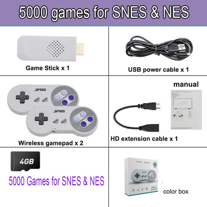 SF900 Retro 1500 Game Stick w/ Controllers