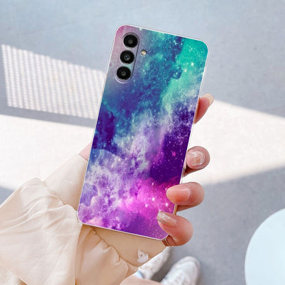 Samsung Marble Painted Silicone Case