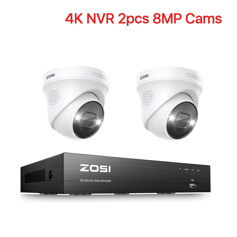 ZOSI 4K PoE Video Surveillance System