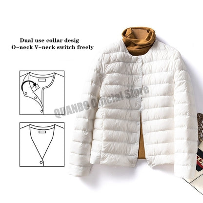 Duck Down O-Neck Jacket