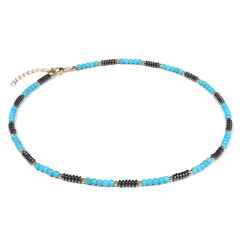 Lava Stone Bead Necklace