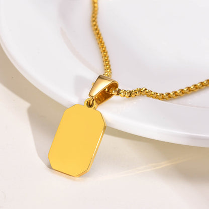GeoSquare Pendant