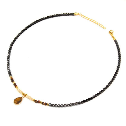 Lava Stone Bead Necklace