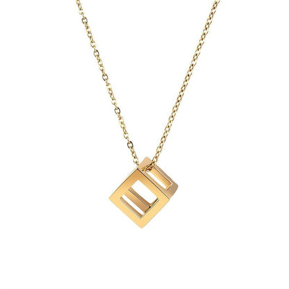 Triangle Pendant Necklace