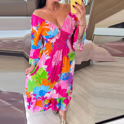 Autumn Lady Holiday Dress