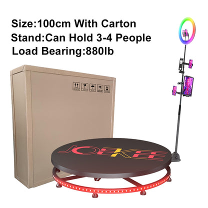 360 Auto-Rotating Photo Booth