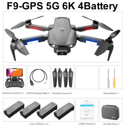 4DRC NEW F9 GPS Drone
