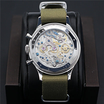 RED STAR 38mm Men's Chronograph Watch