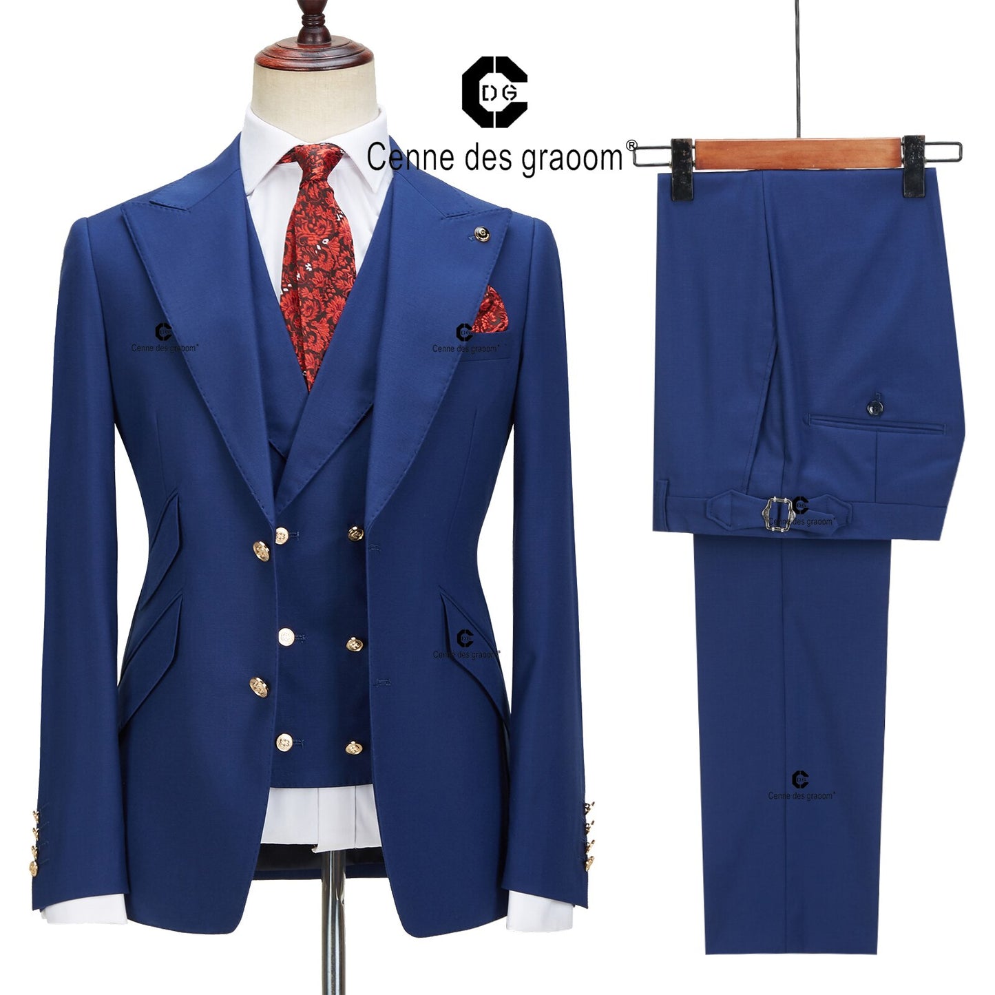 Slim Fit 3 Piece Suit