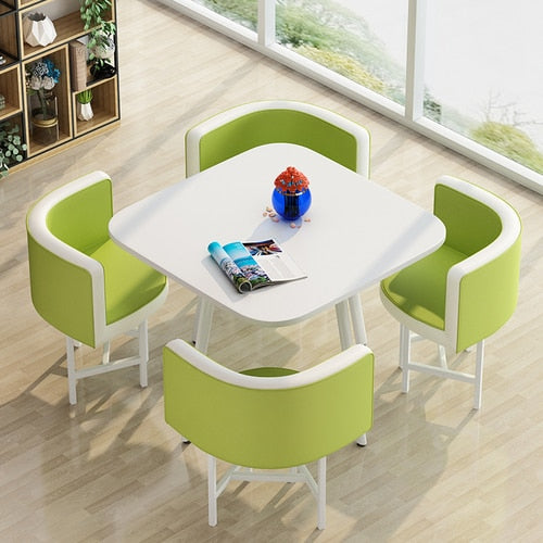 Modern Round Dining Table Set