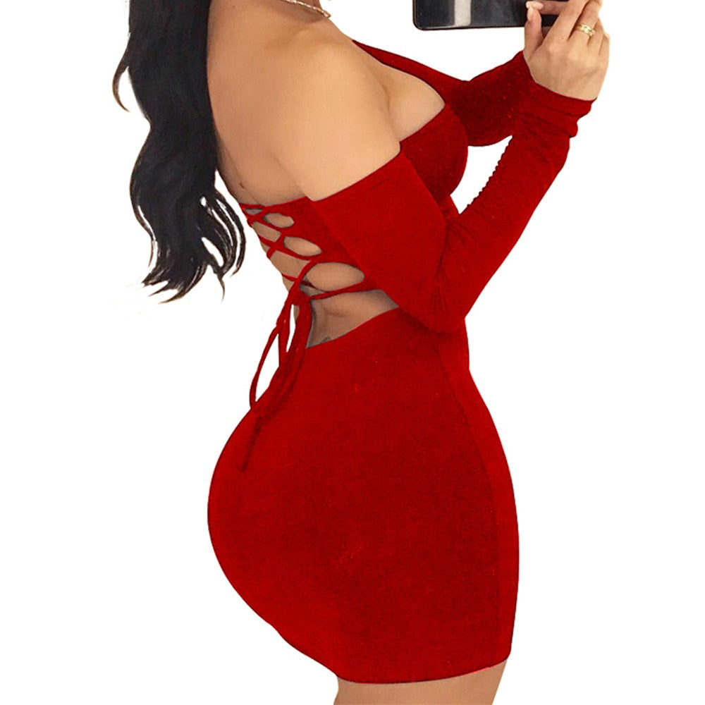 Strapless Club Dress