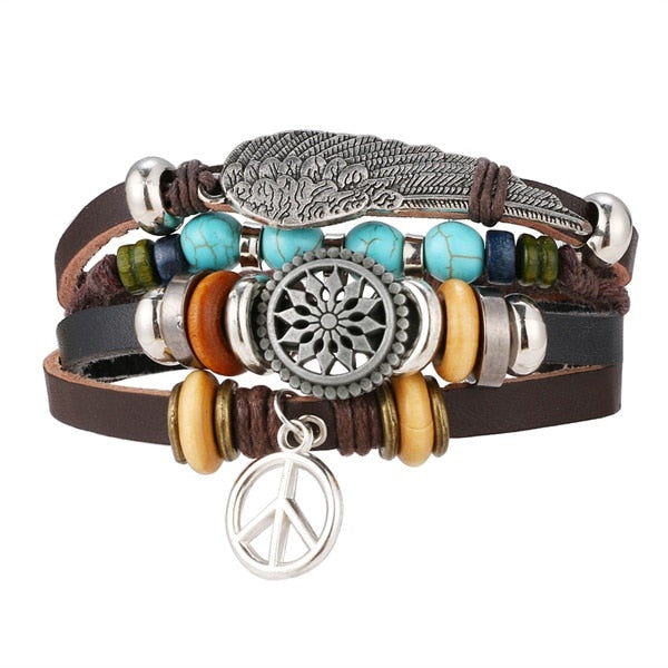 IFMIA Vintage Leather Bracelet