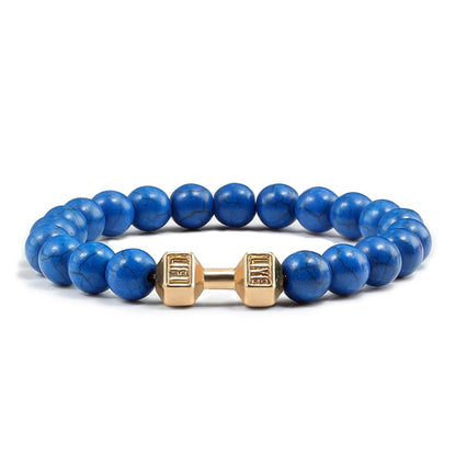 Natural Stone Beaded Bracelet