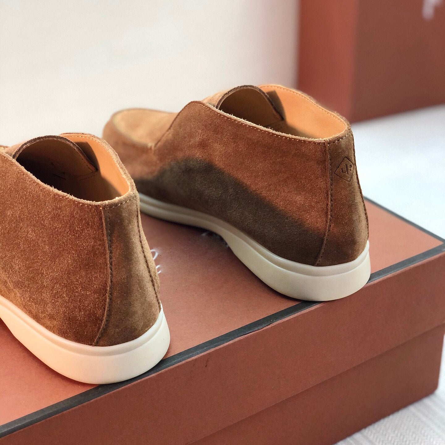 Loro Piana Cow Hide Loafers