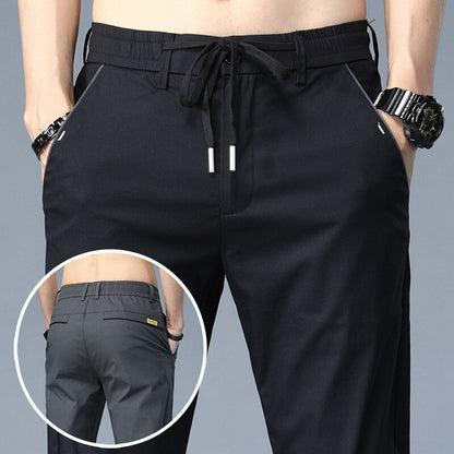 Casual Ice Silk Trousers