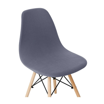 Solid Color Shell Chair Cover
