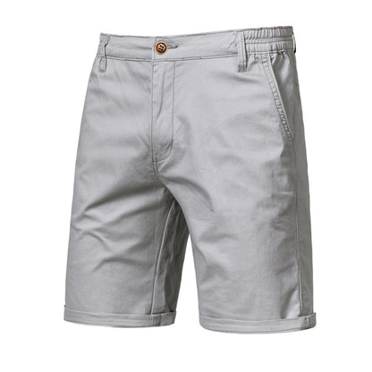 100% Cotton Solid Shorts