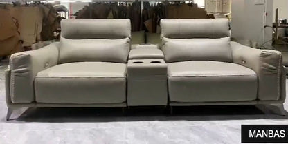 Electric Reclining Smart Sofa Set