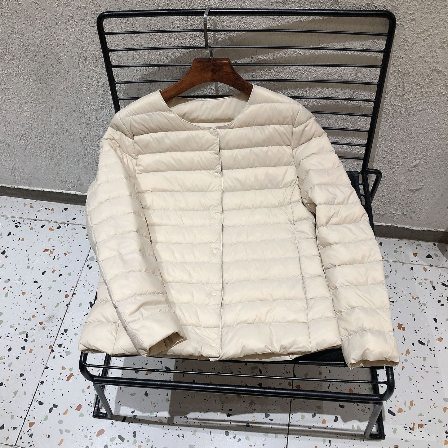 Duck Down O-Neck Jacket
