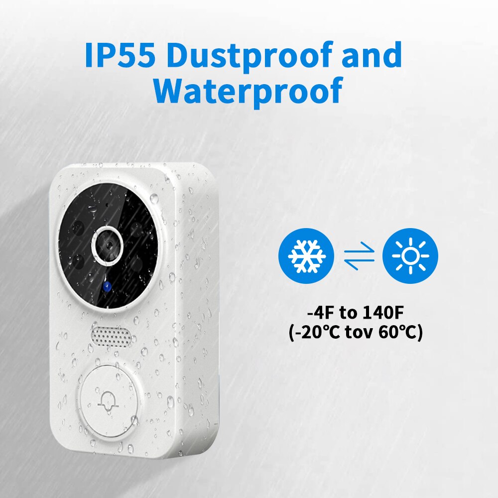 Tuya M8 Wireless Doorbell Camera