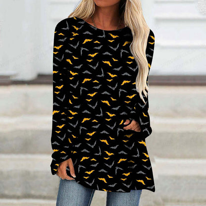 Long Flow Halloween Shirt
