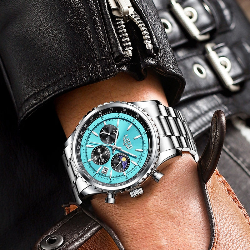 2023 LIGE Quartz Lumious Watch