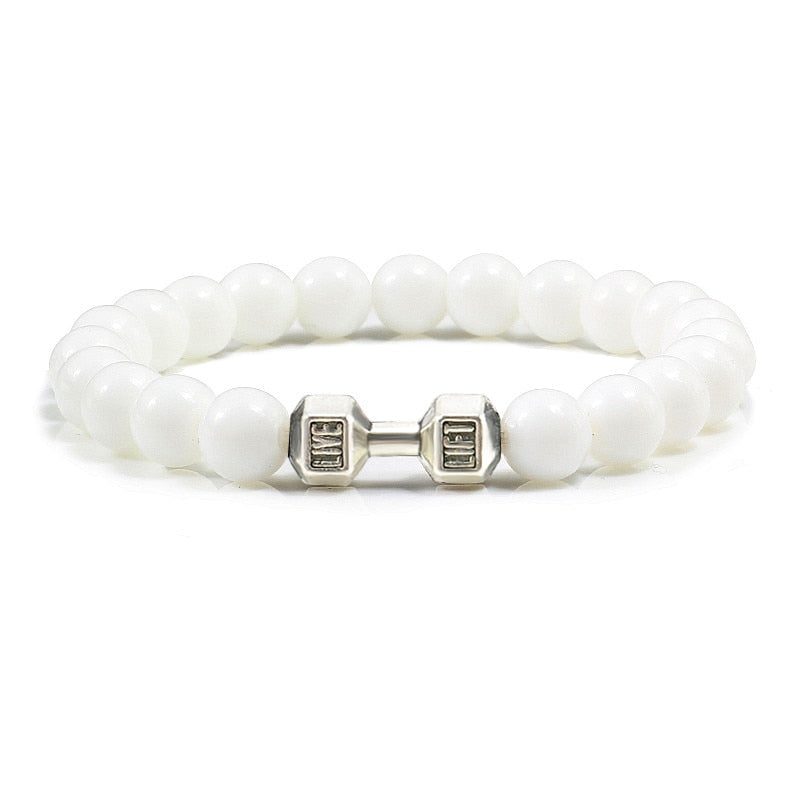 Natural Stone Beaded Bracelet