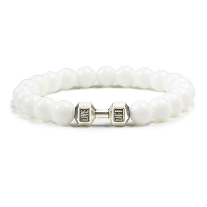 Natural Stone Beaded Bracelet